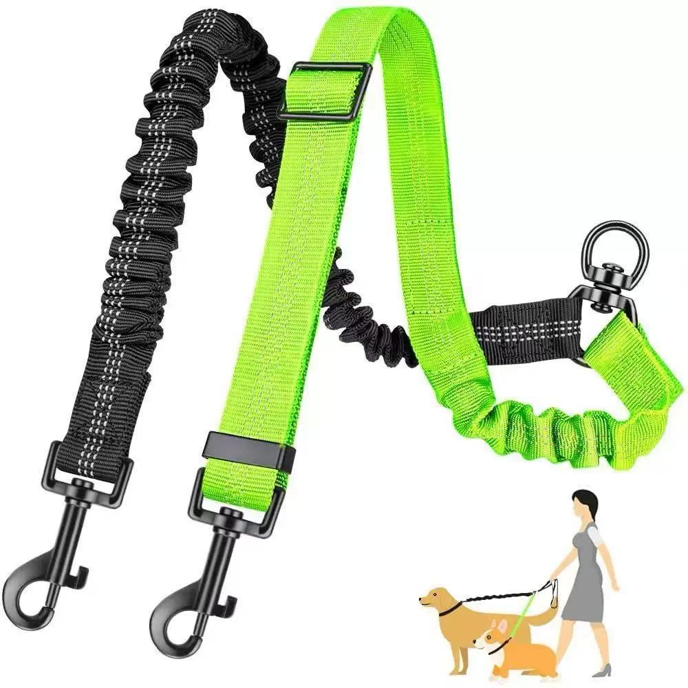 2-in-1 Bungee Leash & Car Seat Belt