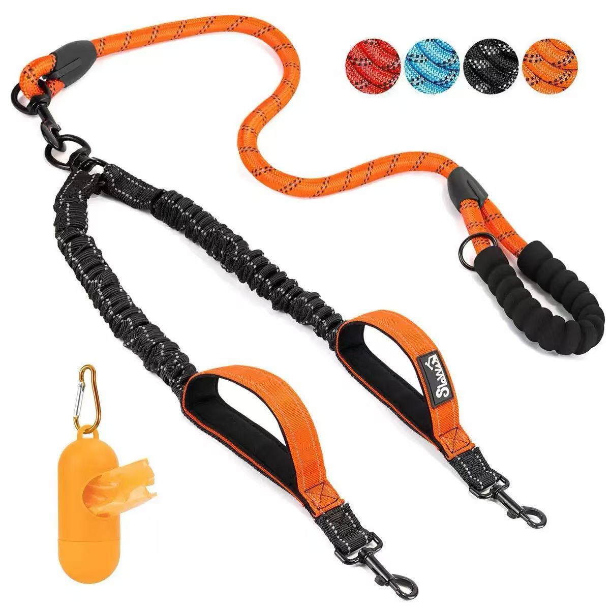 2-in-1 Bungee Leash & Car Seat Belt