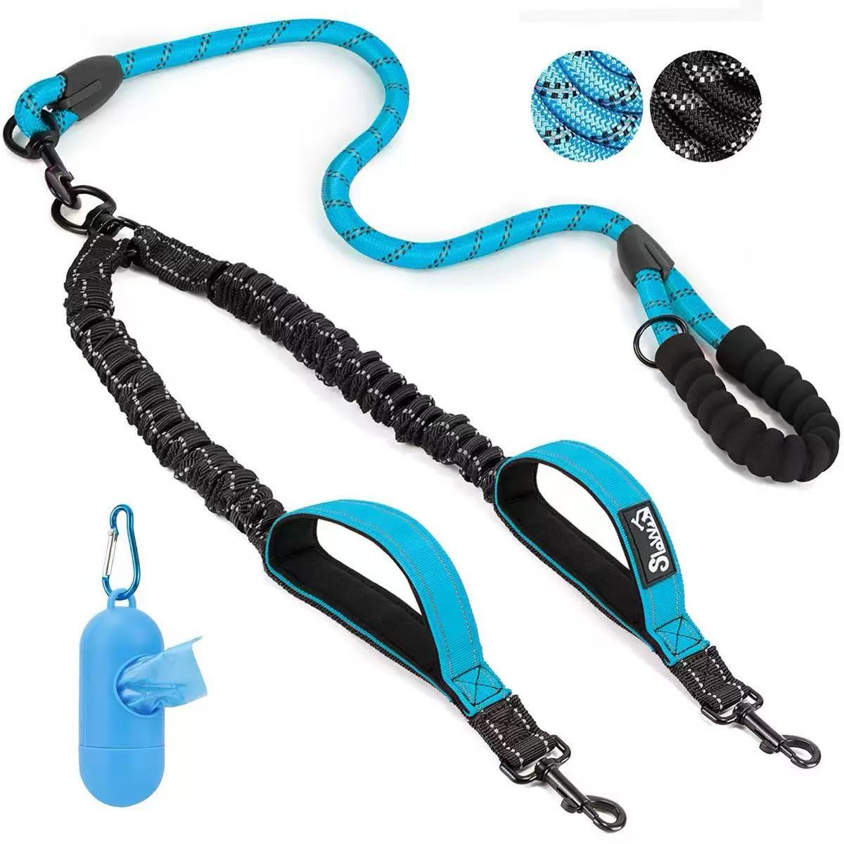 2-in-1 Bungee Leash & Car Seat Belt