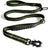 Orange no-pull car harness with tether